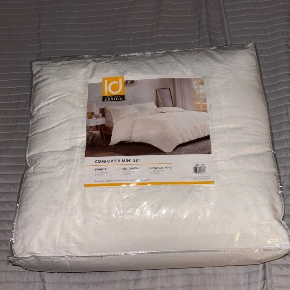 Shaggy Comforter Mini set with Shams